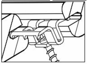 KIT BAMBOU = VIS INOX+CLIP (90P) MOSO CONSO 20 CLIP / M²